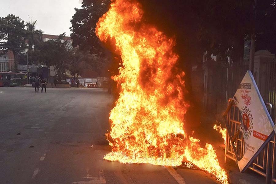 Motorcycle fires: Police file case against Fakhrul, Rizvi