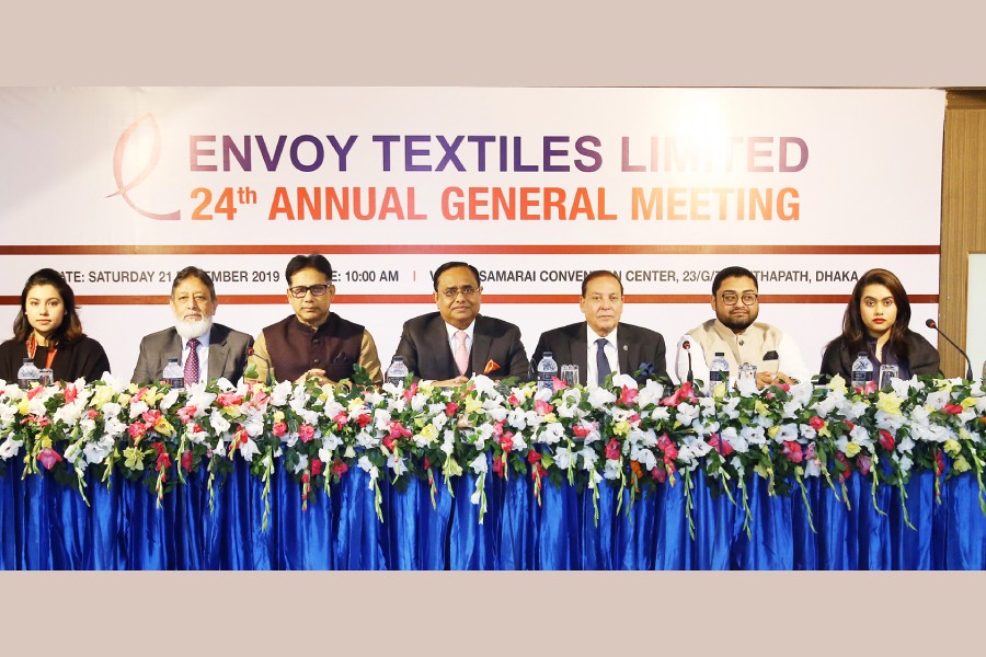 Envoy Textiles AGM approves 15pc cash dividend
