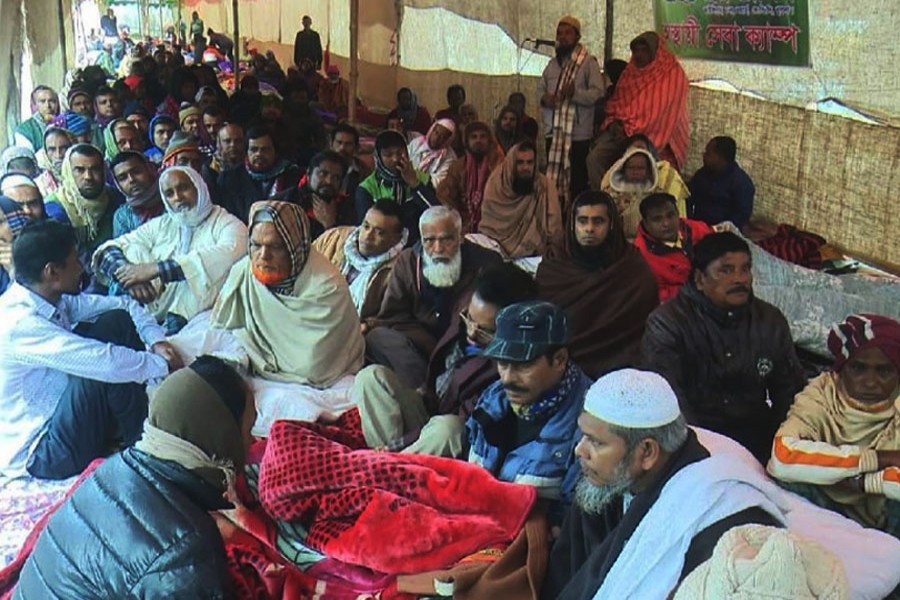Khulna jute mills workers’ hunger strike rolls into Day 2