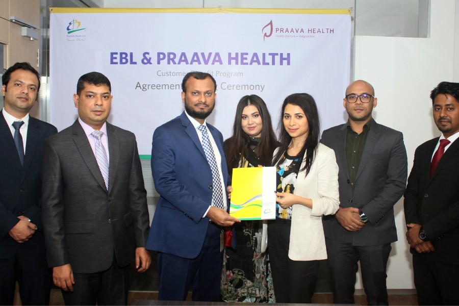 EBL cardholders to enjoy special privileges at Praava Health