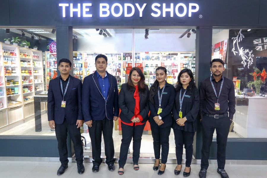 Tarana Ahmed, Senior Manager Marketing - Asia South and Abdul Mohimen Sumon, Manager Operations - Bangladesh of The Body Shop were present during the opening of the second store of the brand in Bashundara City, Dhaka