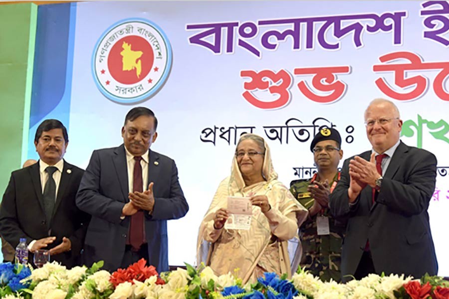 E-passport is a ‘Mujib Year’ gift for nation: PM
