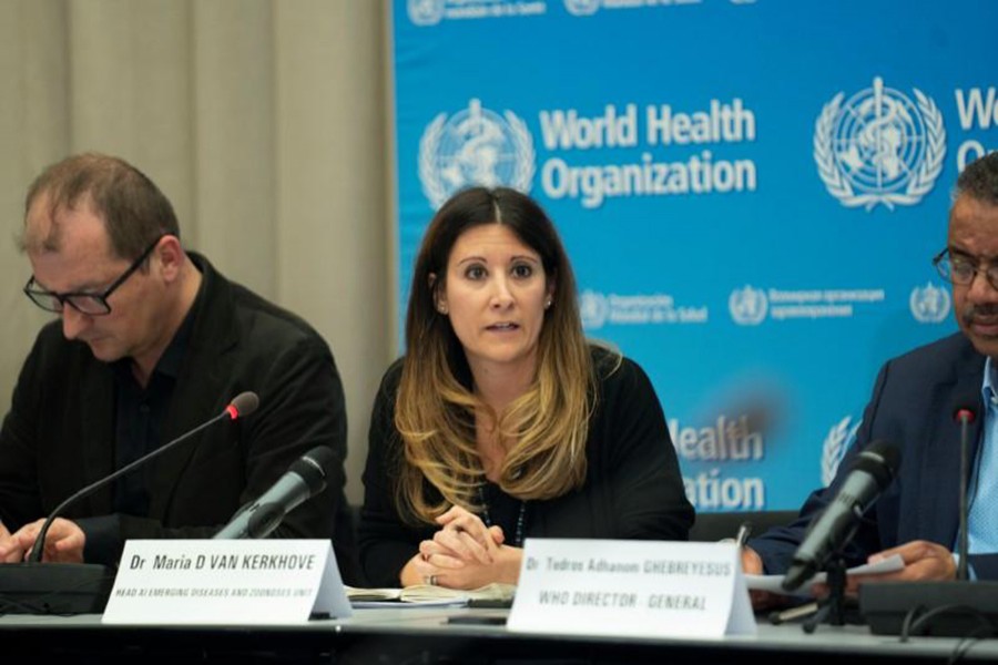 A news conference following the second meeting of the International Health Regulations (IHR) Emergency Committee for Pneumonia due to the Novel Coronavirus 2019-nCoV in Geneva, Switzerland on January 23, 2020 — WHO/Handout Via Reuters