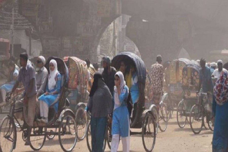 Air Quality Index: Dhaka ranks second worst
