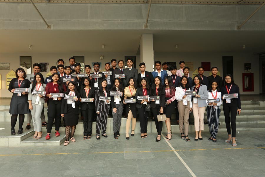 33 schools participate at DPS MUN