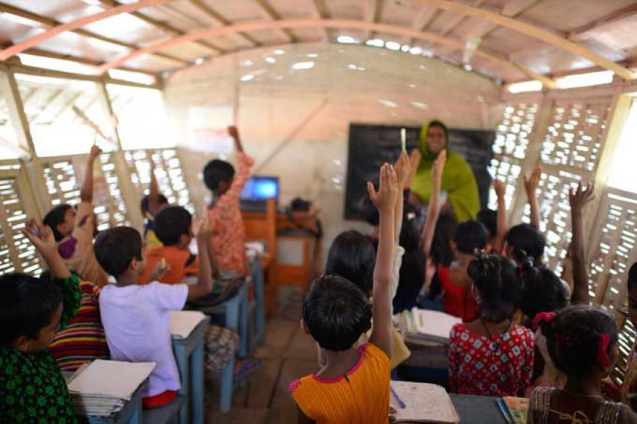 Floating classrooms bring education to flooded communities in BD