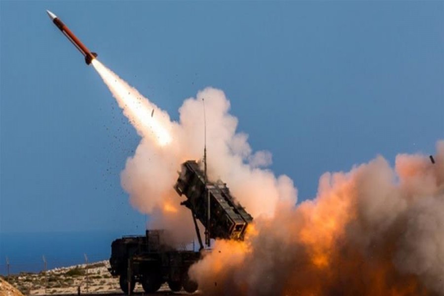 Saudi-led coalition intercepts Houthi missiles