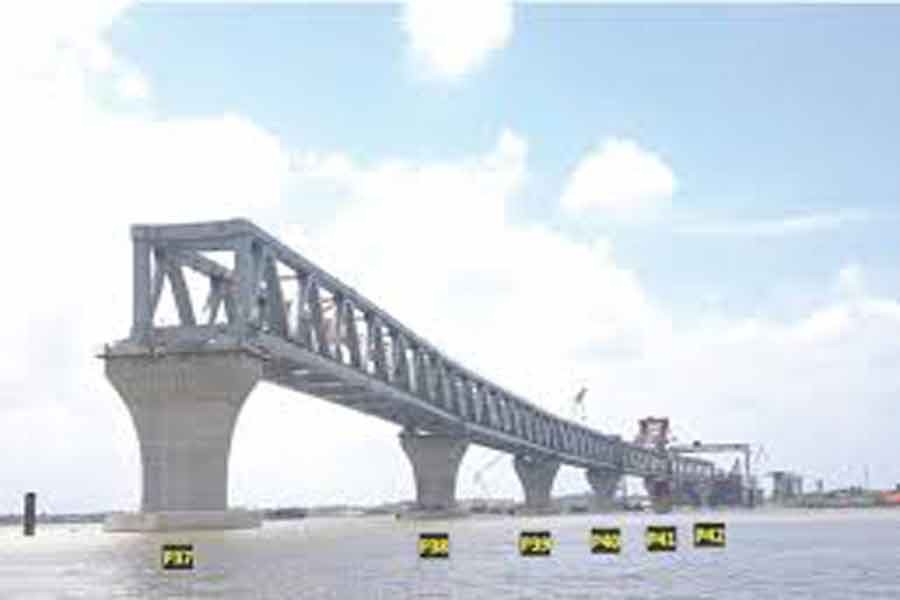 25th span of Padma Bridge installed