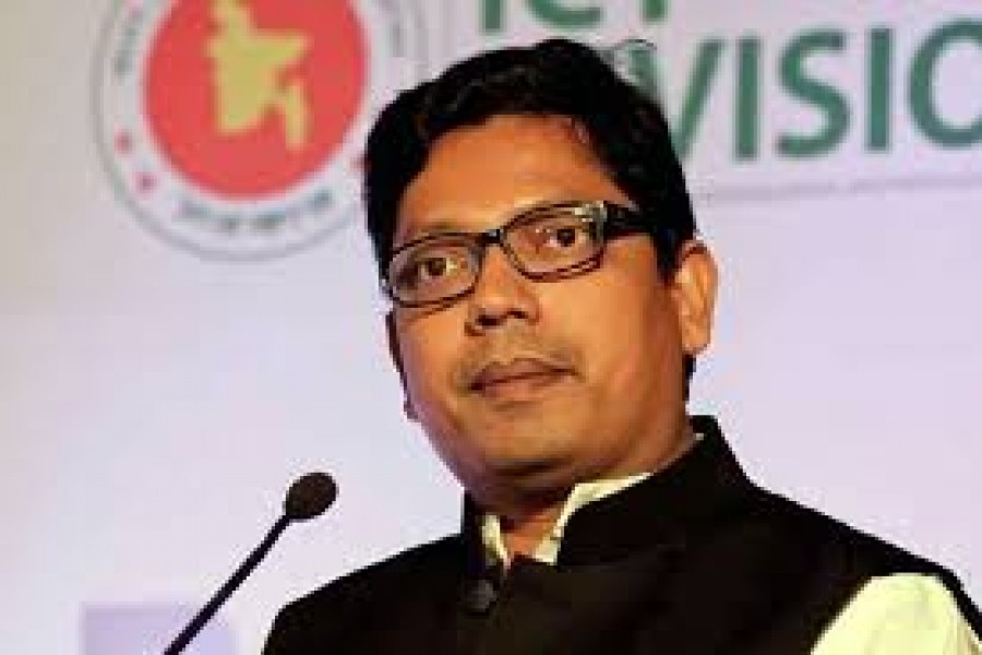 -- State Minister for ICT Zunaid Ahmed Palak (file photo)