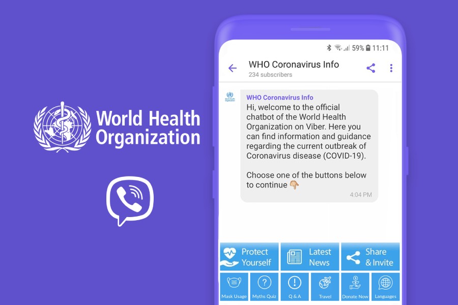 WHO, Viber team up to fight COVID-19 misinformation