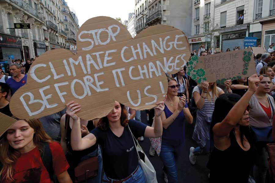 Climate emergency must build a  resilient and sustainable future