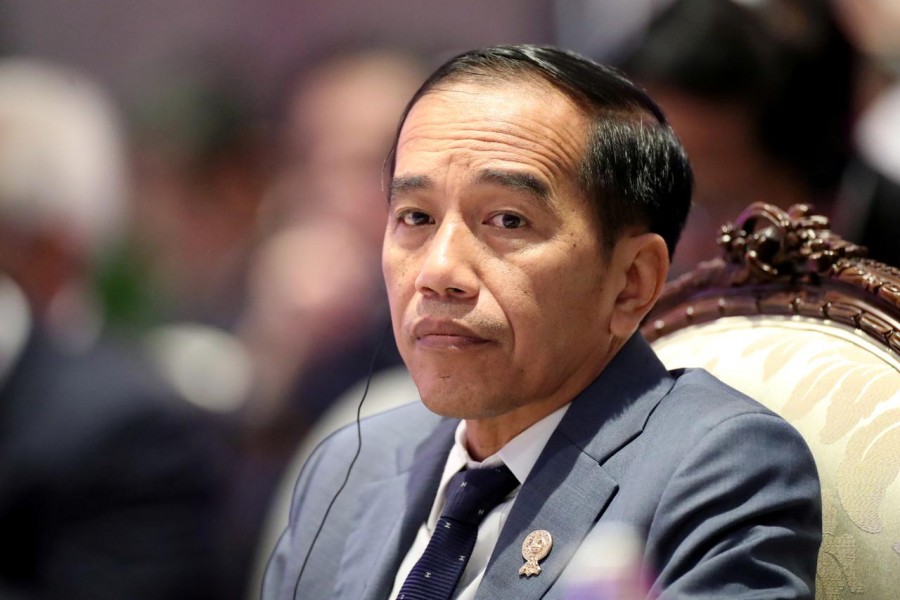 FILE PHOTO: Indonesia's President Joko Widodo attends an ASEAN leaders summit with United Nations Secretary-General Antonio Guterres, in Bangkok, Thailand November 3, 2019. REUTERS/Soe Zeya Tun/File Photo