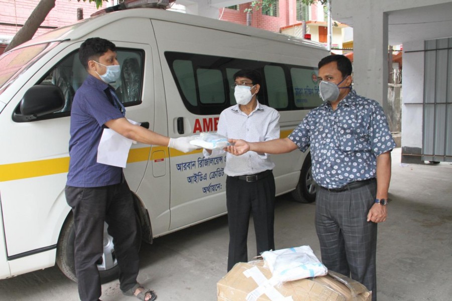 Gazi Group donates PPE to  6 top hospitals in Dhaka