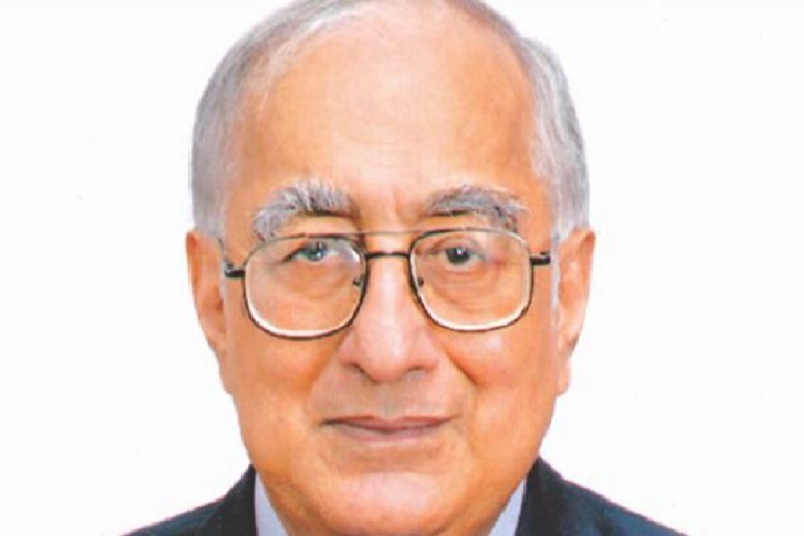 National Professor Jamilur Reza Choudhury -- UNB file photo