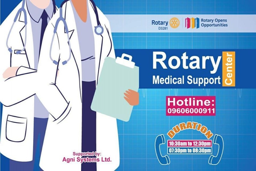 Rotary Online Medical Support Center inaugurated