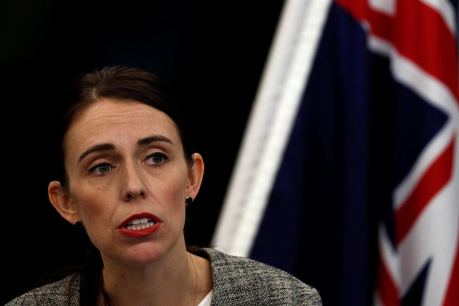 New Zealand's prime minister Jacinda Ardern seen in this undated Reuters photo