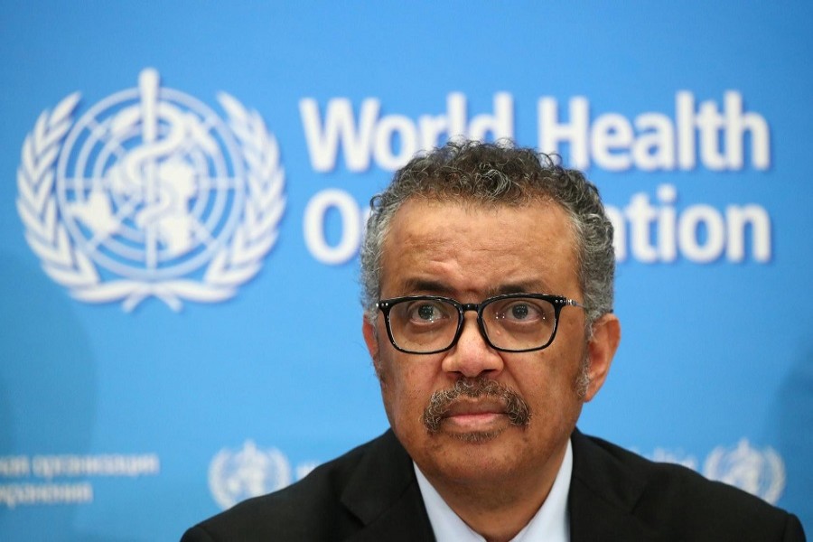 Director-General of the WHO Tedros Adhanom Ghebreyesus, attends a news conference on the coronavirus (COVID-2019) in Geneva, Switzerland, February 24, 2020. — Reuters/Files