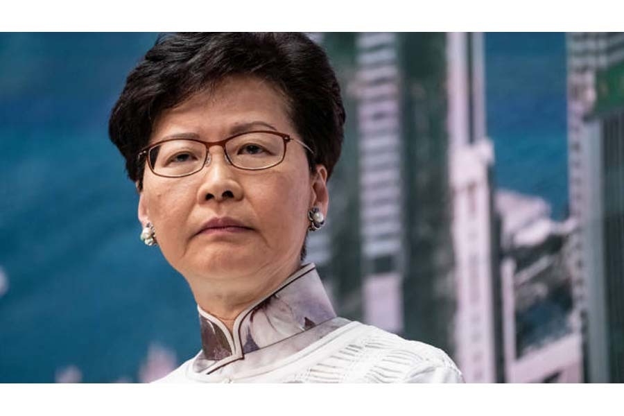 Hong Kong leader Carrie Lam dismisses concerns over rights