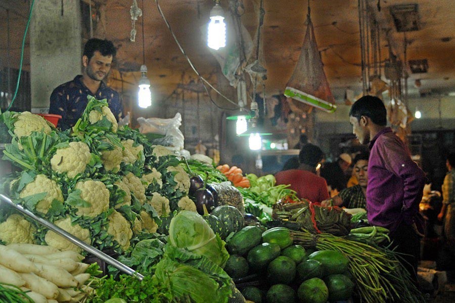 A view of a kitchen market view. — Focus Bangla/Files