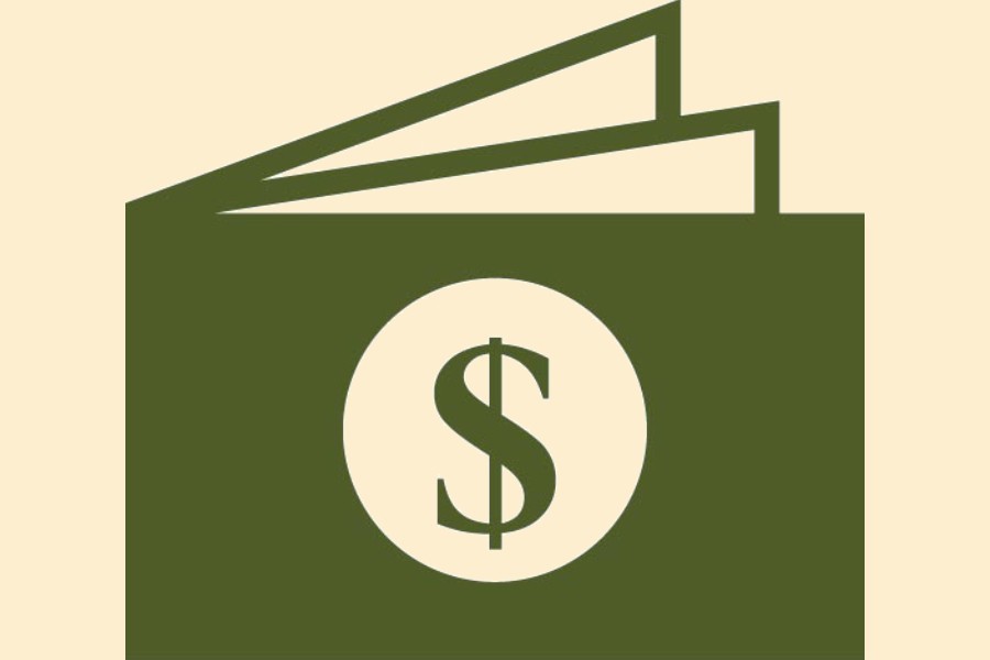 A US dollar sign is seen in this illustration