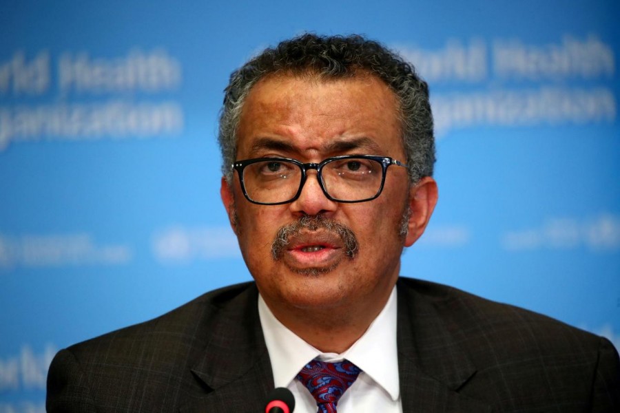 Director General of the World Health Organization (WHO) Tedros Adhanom Ghebreyesus seen in this undated Reuters photo