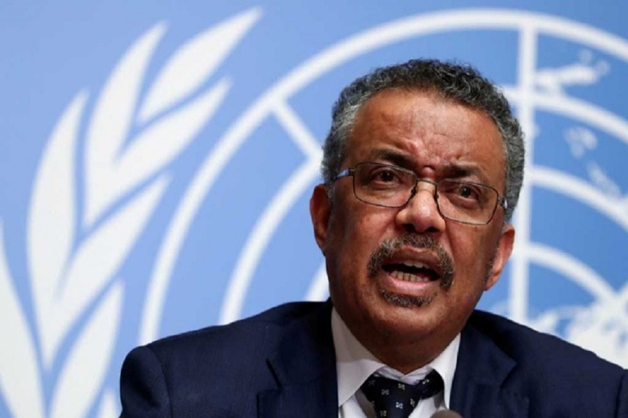 Director-General of the World Health Organisation (WHO) Tedros Adhanom Ghebreyesus speaks during a news conference on the situation of the coronavirus at the United Nations, in Geneva, Switzerland, January 29, 2020 — Reuters/Files