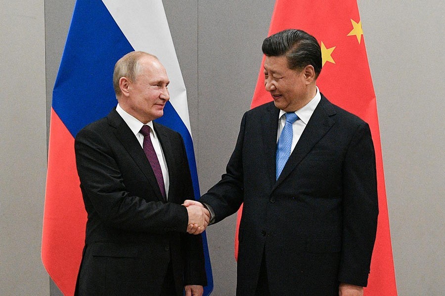 China, Russia vow firm mutual support