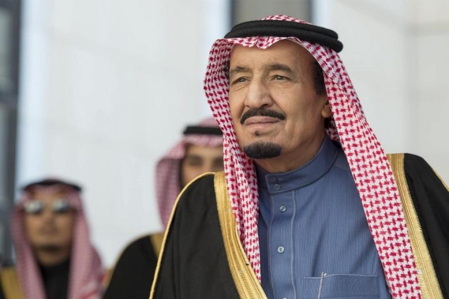 Saudi Arabia's King Salman attends a session of Saudi Shura Council in Riyadh, December 23, 2015. REUTERS/Bandar al-Jaloud/Saudi Royal Court/Handout