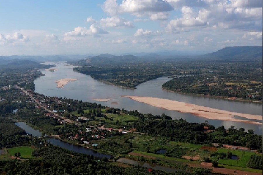 A view of the Mekong river bordering Thailand and Laos is seen from the Thai side in Nong Khai, Thailand, October 29, 2019 — Reuters/Files