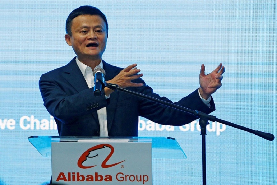 Jack Ma, founder of Chinese e-commerce giant Alibaba, speaks during the launch of Alibaba's office in Kuala Lumpur, Malaysia, June 18, 2018 — Reuters/Files