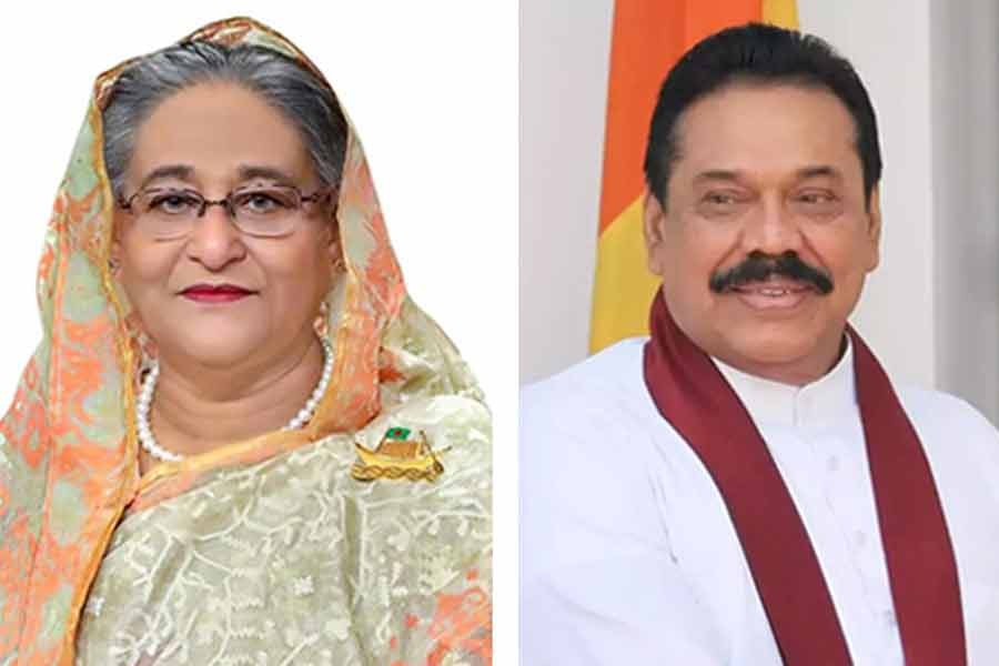 Sheikh Hasina greets Lankan PM on polls victory