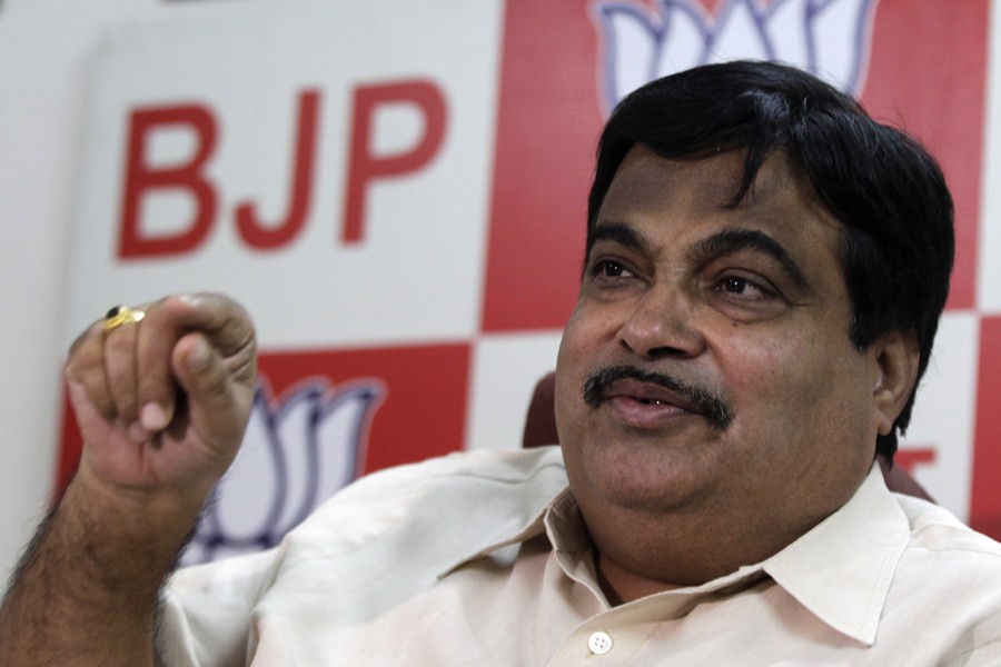 India’s minister for MSME (micro, small and medium enterprises) Nitin Gadkari seen in this undated Reuters photo