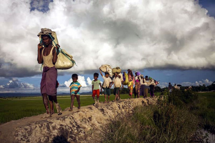 Three years after exodus, Myanmar erases names of Rohingya villages