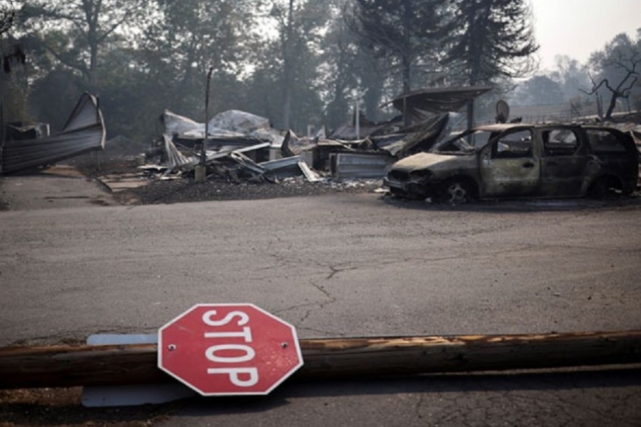 Search on for survivors as wildfires torch millions of acres in US