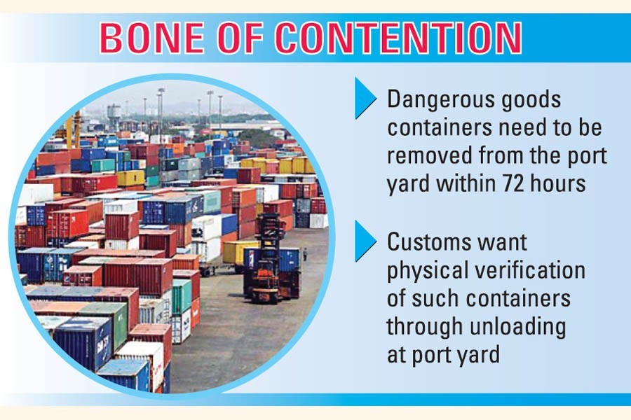 ‘Dangerous’ cargoes at Chattogram port: Row over unloading lingers