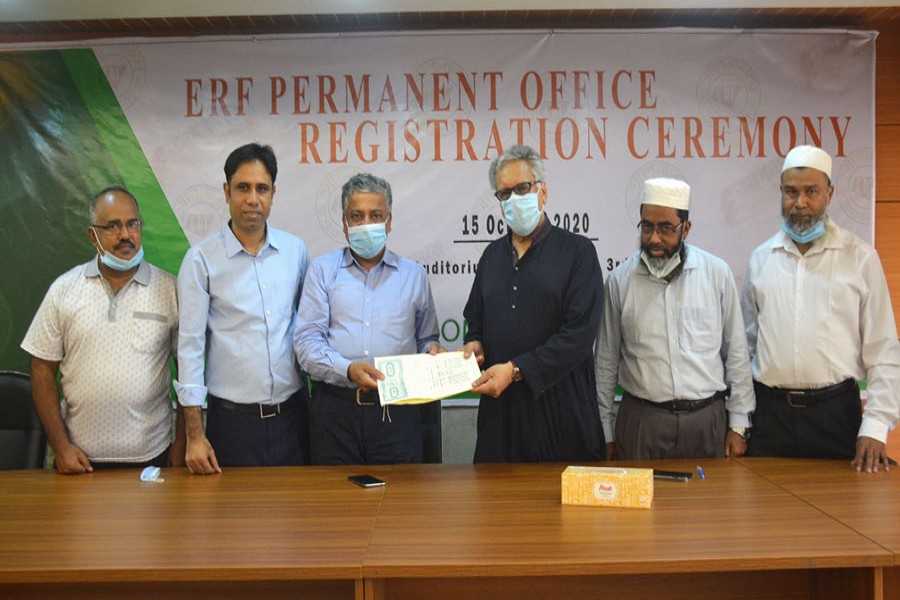 ERF permanent office registration completed