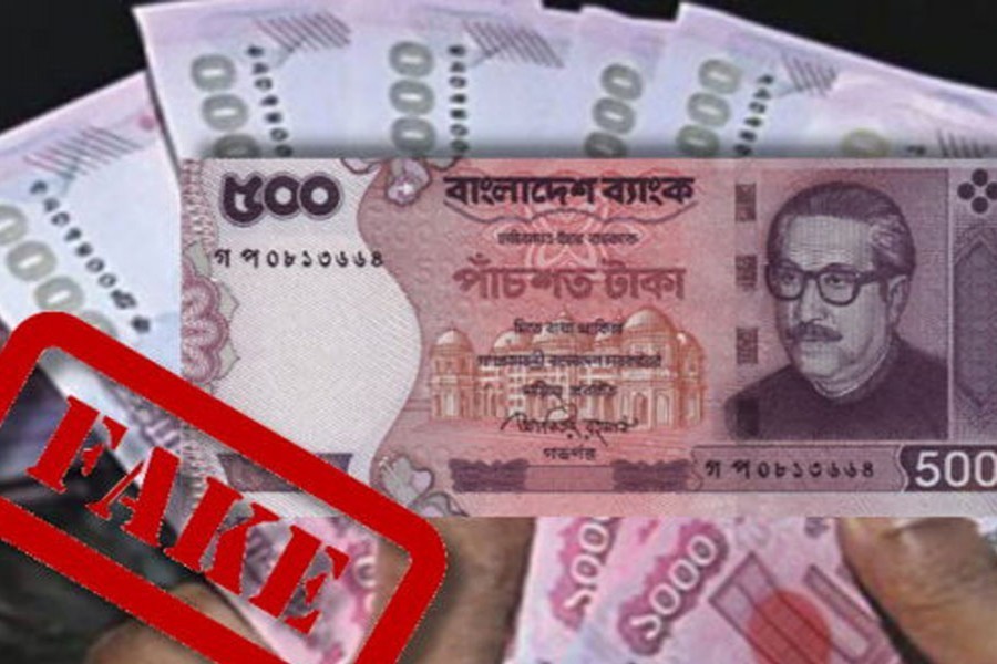 Counterfeit currency notes   