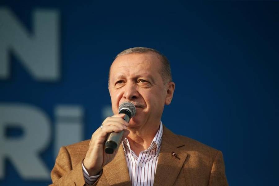 File photo of Tayyip Erdogan