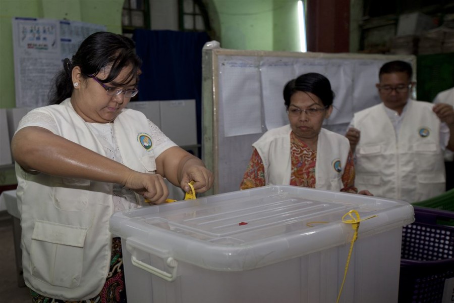 Myanmar's skewed democratic election