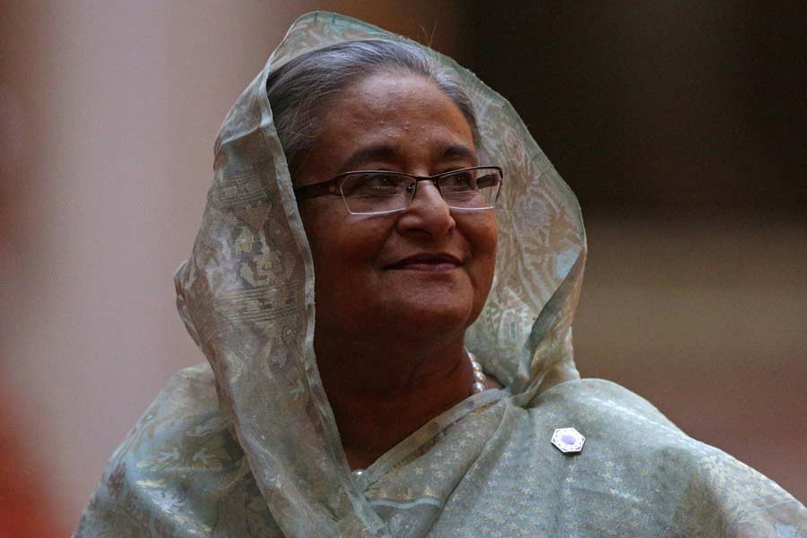 Sheikh Hasina's government positioned Bangladesh's economy as another haven for multinational companies looking to diversify away from China.   –Reuters file photo