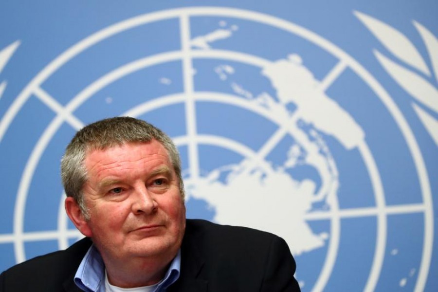 Mike Ryan, Executive Director of the World Health Organization (WHO) attends a news conference on the Ebola outbreak in the Democratic Republic of Congo at the United Nations in Geneva, Switzerland on May 3, 2019 — Reuters/Files
