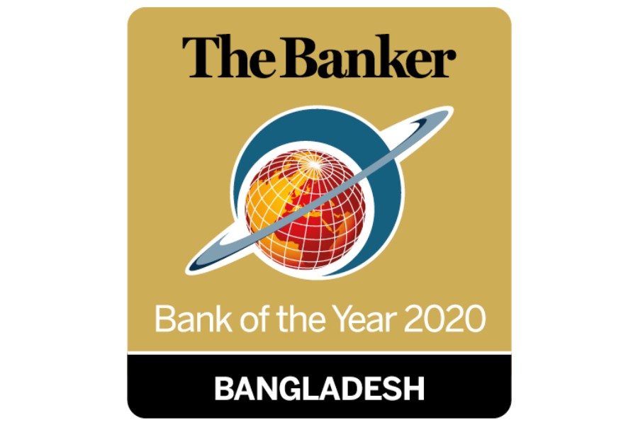 EBL adjudged Bank of the Year 2020 Bangladesh