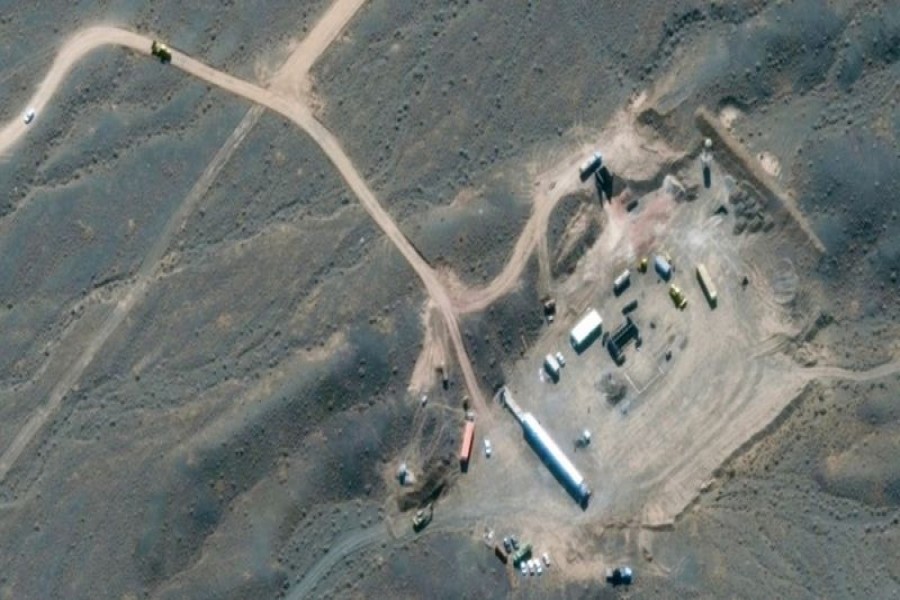 A satellite image of Iran's Natanz nuclear facility, one of the sites that could boost enrichment - Reuters