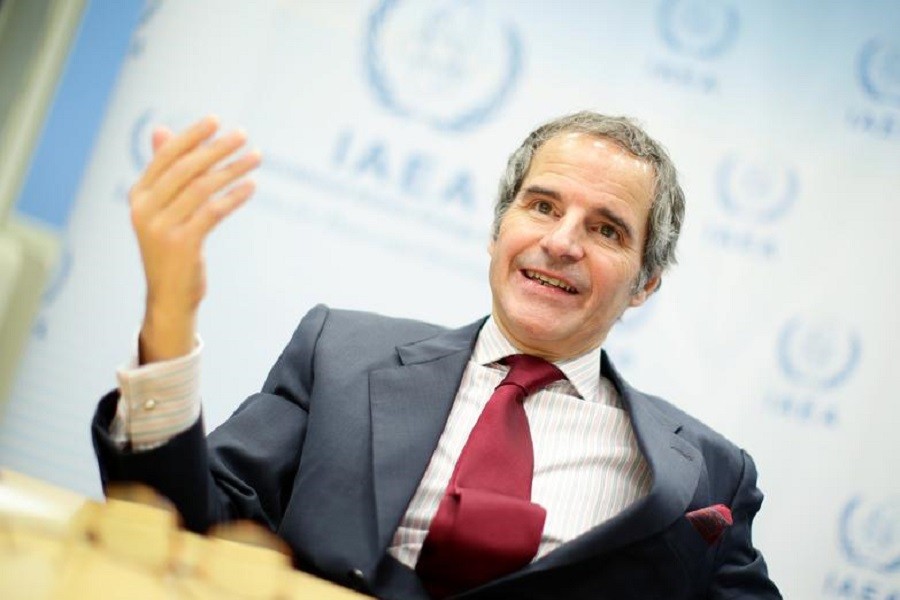 International Atomic Energy Agency (IAEA) Director General Rafael Grossi gestures during an interview with Reuters at the IAEA headquarters in Vienna, Austria, December 16, 2020 — Reuters
