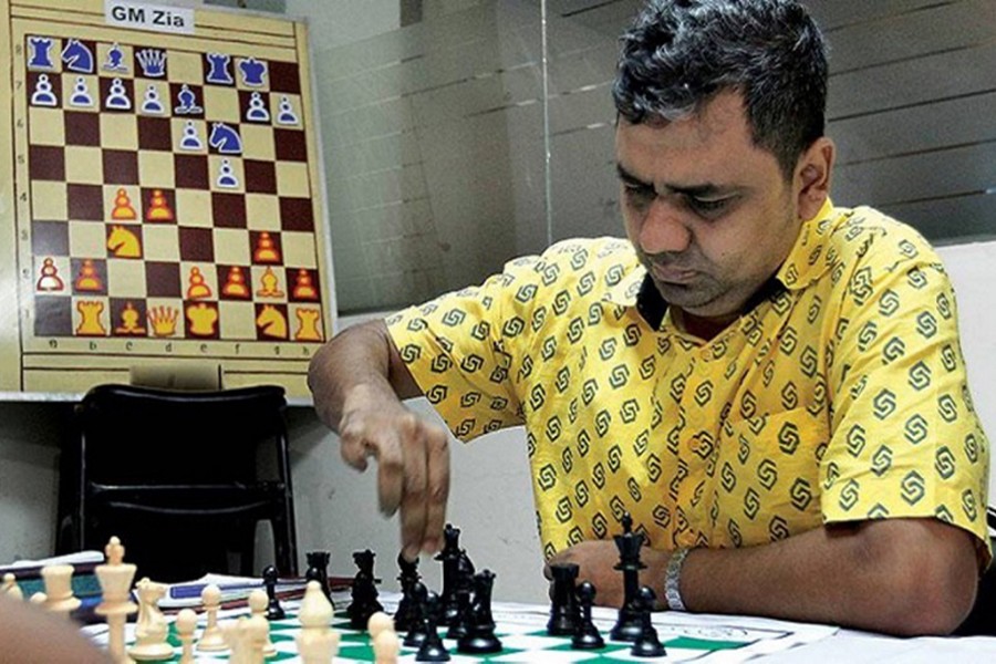Grandmaster (GM) Ziaur Rahman seen in this undated UNB photo