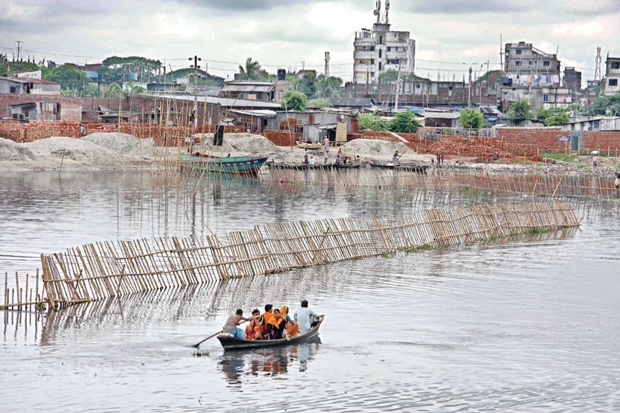 Saving rivers from encroachers, polluters