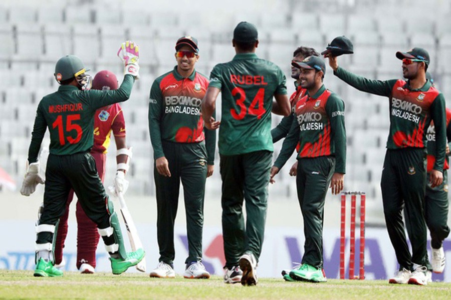 Windies all out for 148, Miraz takes four wickets