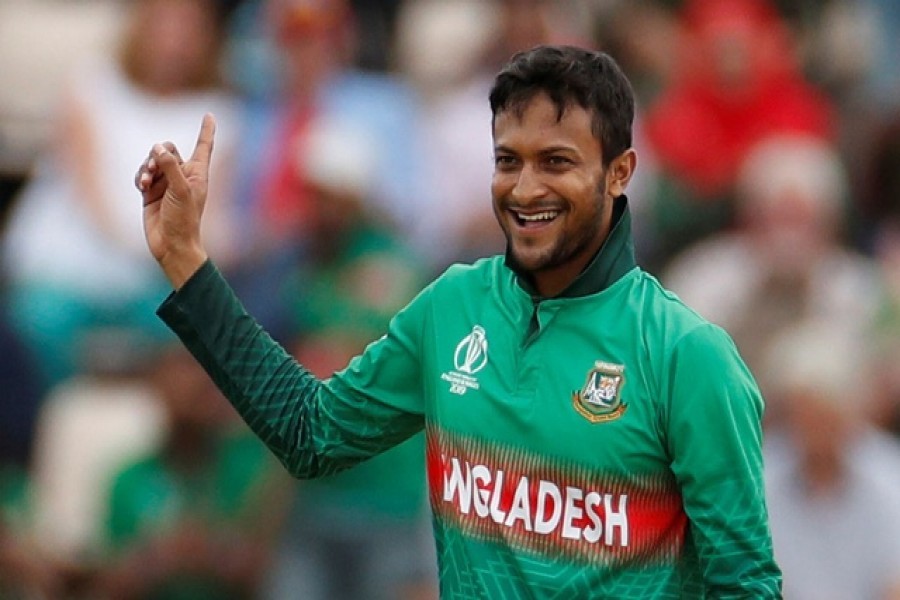 Shakib only cricketer to score 6,000 runs, take 300 wickets in single country