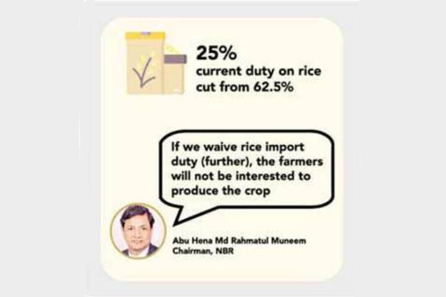 No to import tax cut on rice, edible oil