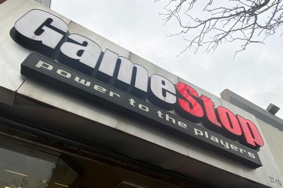 FILE PHOTO: A GameStop store is seen in New York, US, January 27, 2021. REUTERS/Nick Zieminski/File Photo